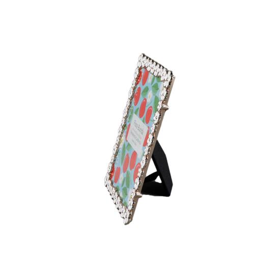 Flora Bunda 4" x 6" All Around Daisy Edge Zinc Alloy Picture Frame
